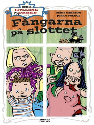 cover image of Fångarna på slottet